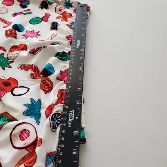 NWOT Kate Spade "Holiday Cookies" Soft Christmas Pajama 2-pc Set Sz L Pyjamacore - Picture 9 of 12